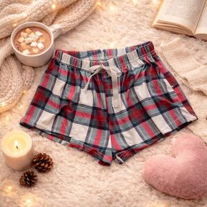 Women’s size Small Shein Red Plaid Lounge Shorts